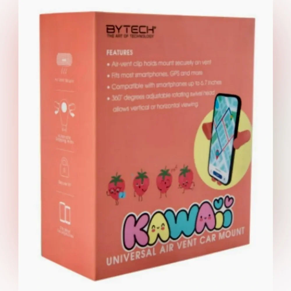 ByTech® Kawaii Universal Air Vent Car Mount - NEW IN BOX
